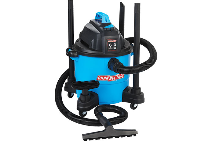 Channellock 6 Gal. 3.0-Peak HP Wet/Dry Vacuum