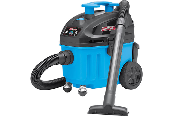 Channellock 4 Gal. 5.0-Peak HP Contractor Wet/Dry Vacuum