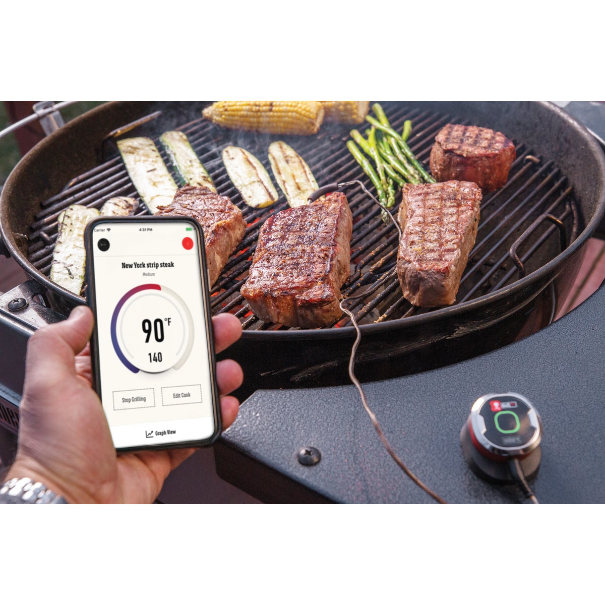 Weber iGrill Mini Bluetooth Thermometer Kellogg Supply