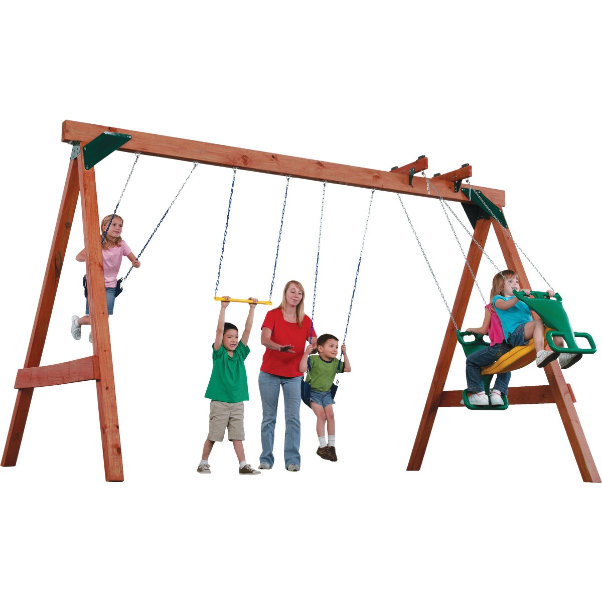 Swing n slide swing set on sale