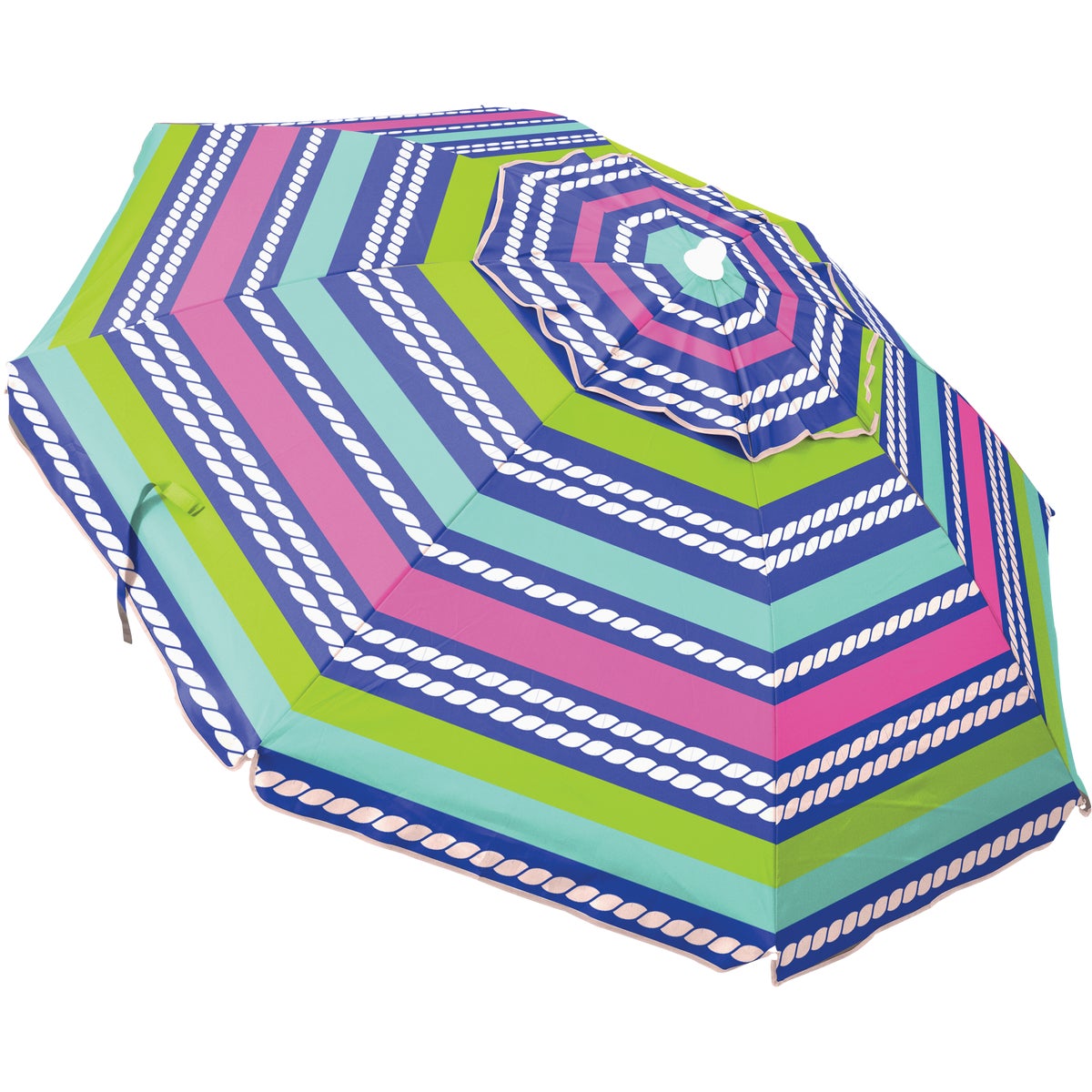 Wave Beach 8 Ft. 90G Oxford Beach Umbrella - Kellogg Supply Wave Beach 8 Ft. 90G Oxford Beach Umbrella - Kellogg Supply