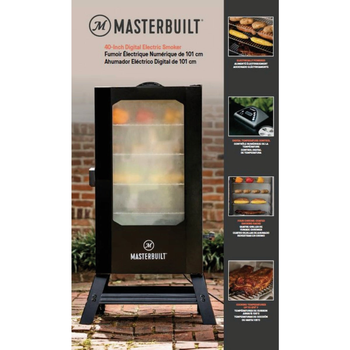 Masterbuilt 40 smoker best sale